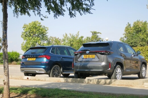 טויוטה יאריס קרוס מול סקודה קאמיק